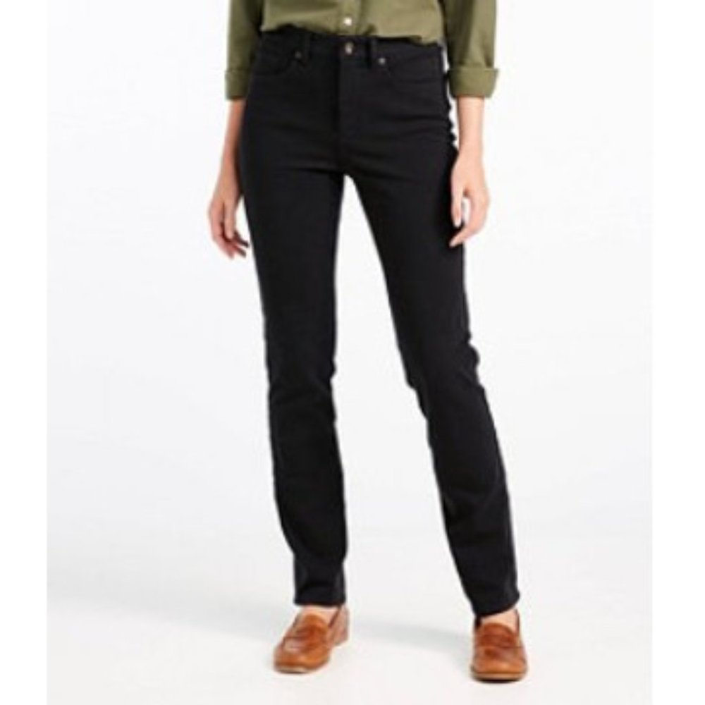 LL Bean Superstretch Jeans Classic Fit 12P NWT